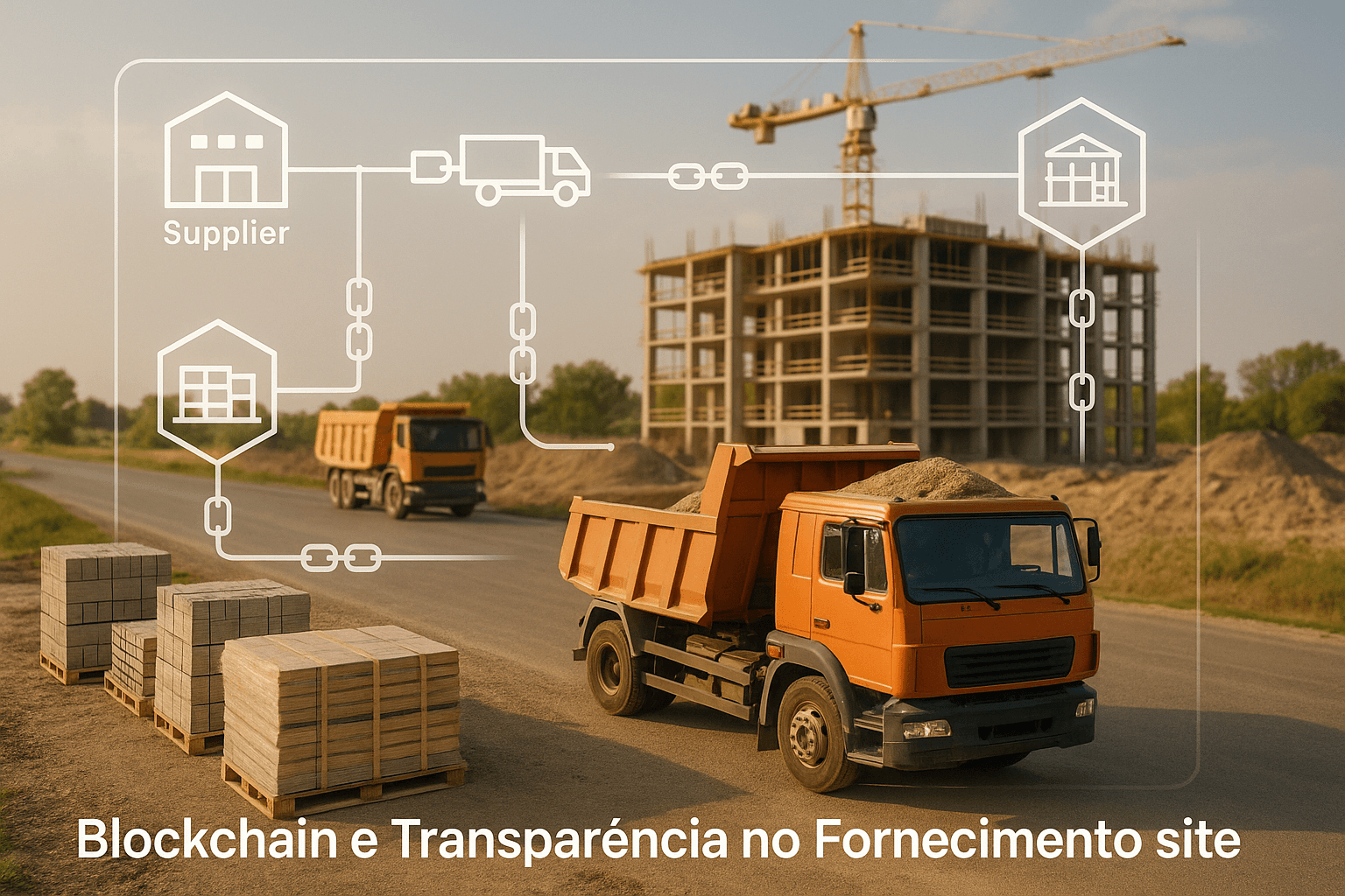 Blockchain e Transparência no Fornecimento de Materiais